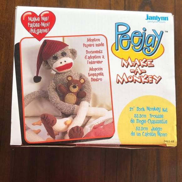 Peejay Other - NWT Peejay Make-A-Monkey